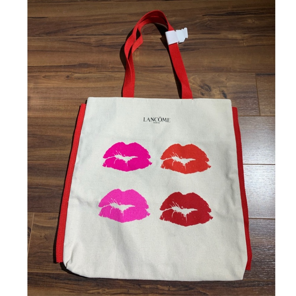 NWOT Lancôme Canvas Tote Perfect Lip Bag